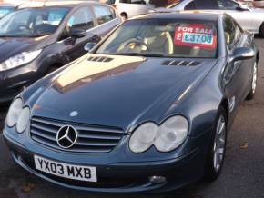 MERCEDES-BENZ SL SERIES 2003 (03) at Alpine Motors Colwyn Bay