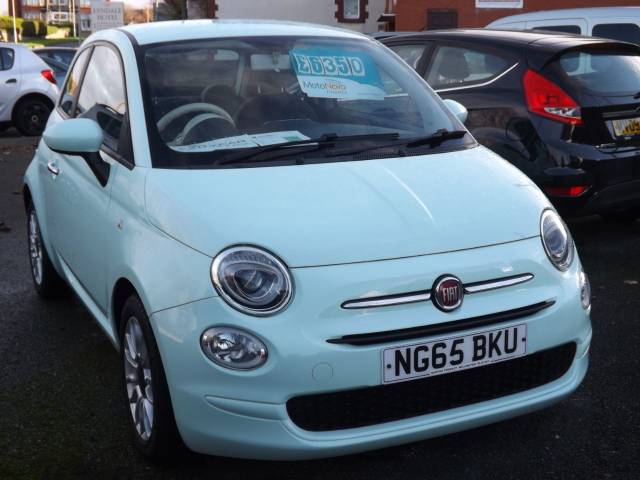 Fiat 500 1.2 Pop Star 3dr Hatchback Petrol Green